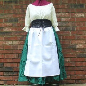 LOOK! 6-Piece Costume, Ren. Faire, Beer, Gypsy, Photo Prop, Storybook, Mrs Claus